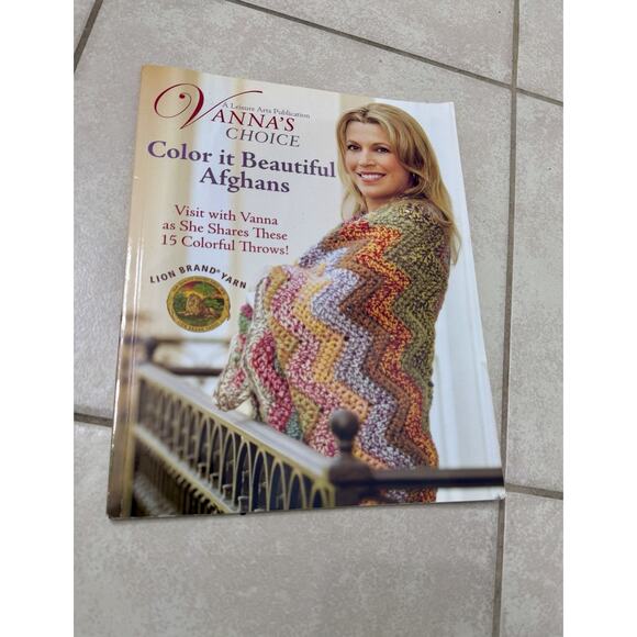 Set Of 3: Afghan Crochet Instruction Books - All Never Used! - Picture 2 of 13